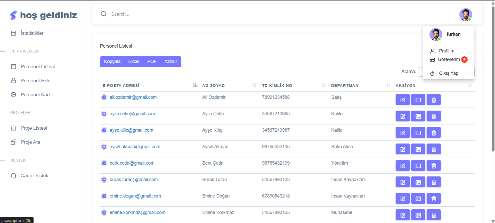 GörevlendirmeSistemi